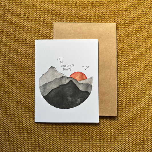 Let the Adventure Begin Card