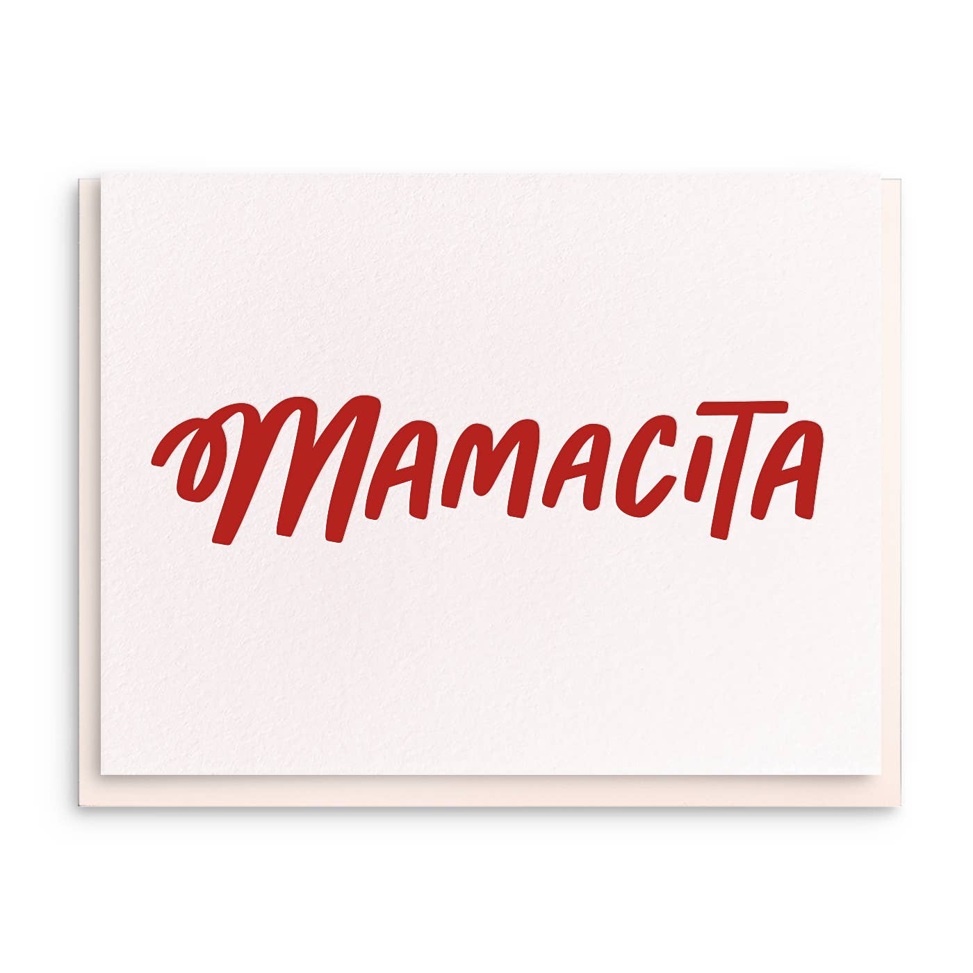 Mamacita - Letterpress Mother's Day Greeting Card