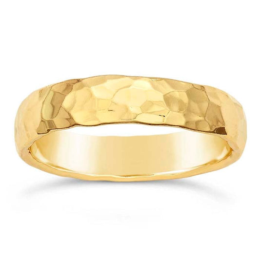 Luxe Hammered Ring