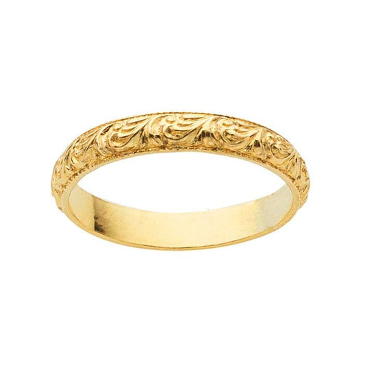 Luxe Filigree Patterned Ring