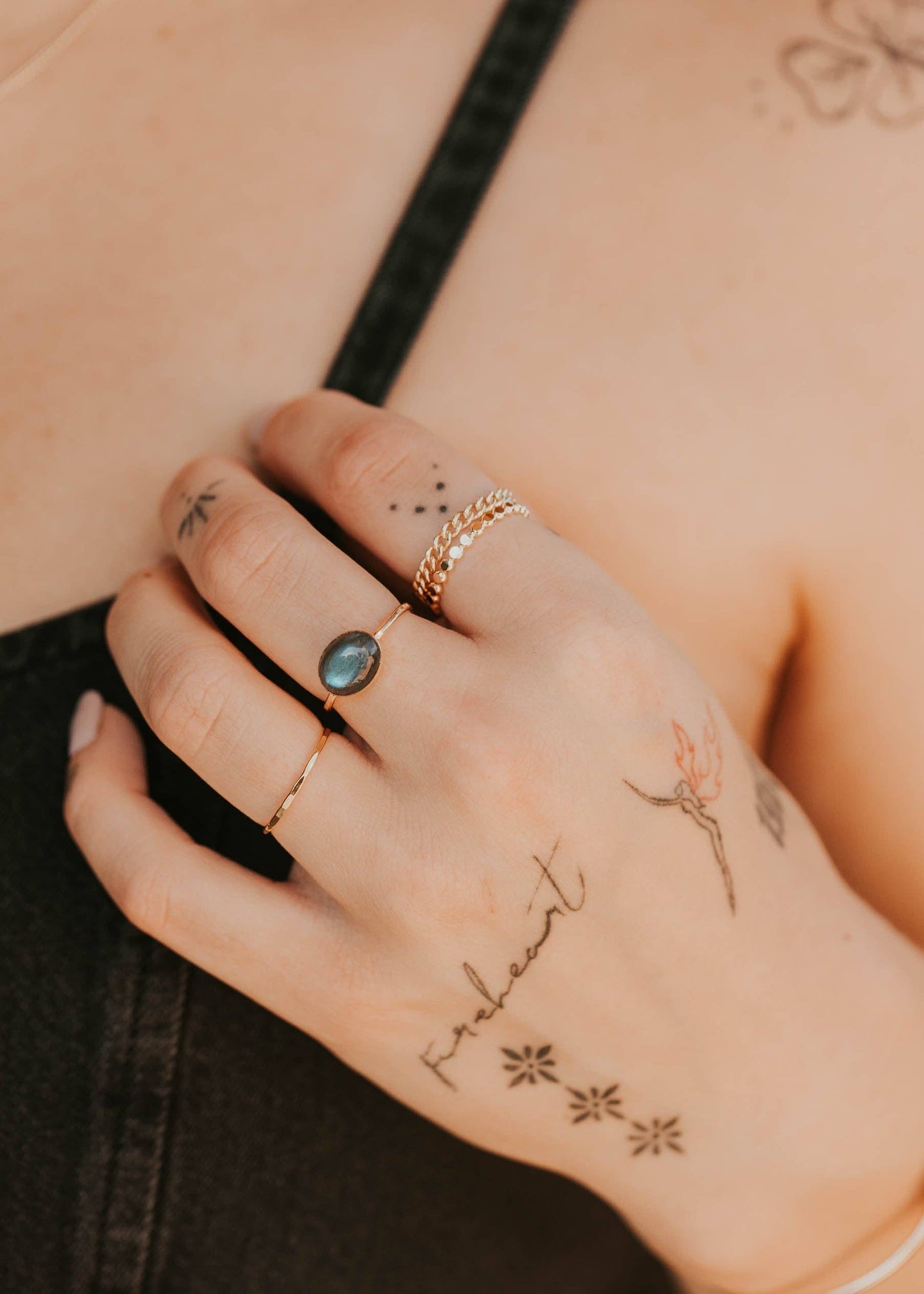 Labradorite Ring