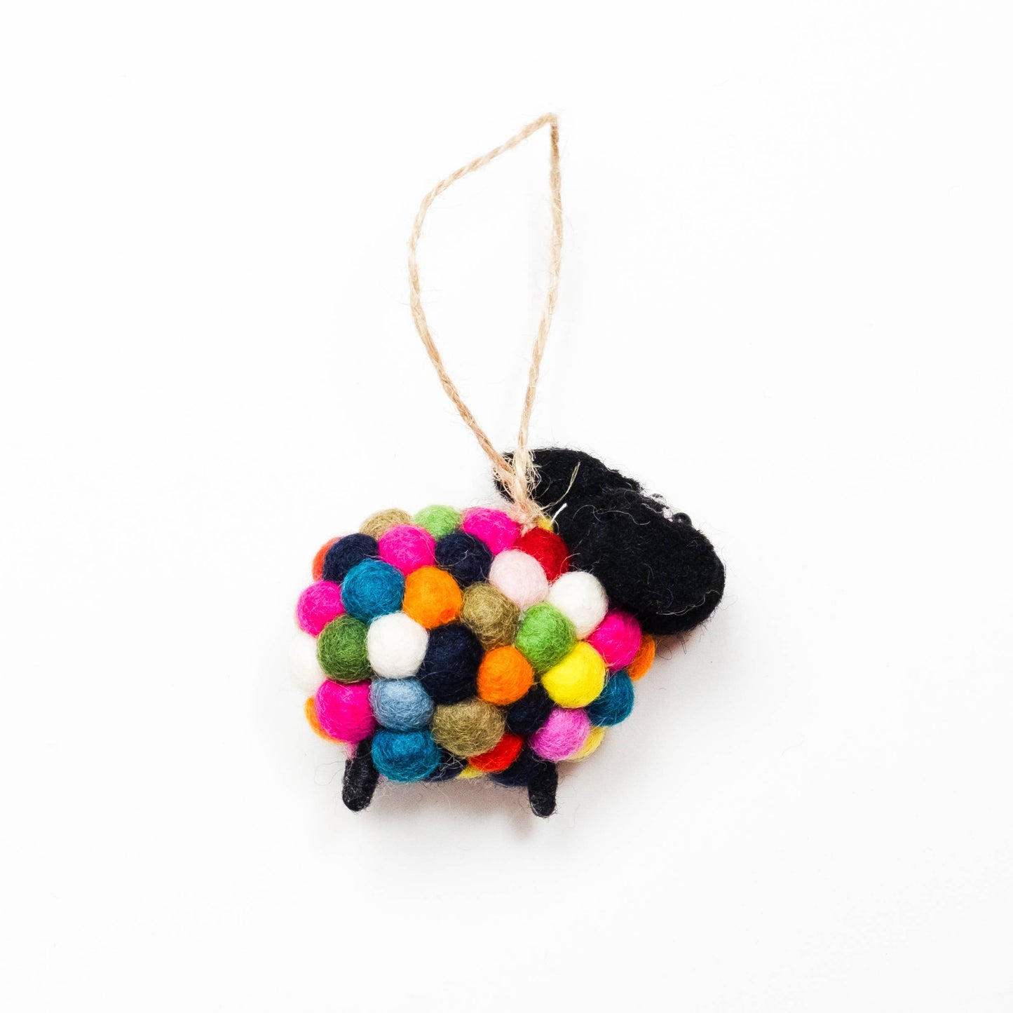 Ornament - Rainbow Ball Sheep