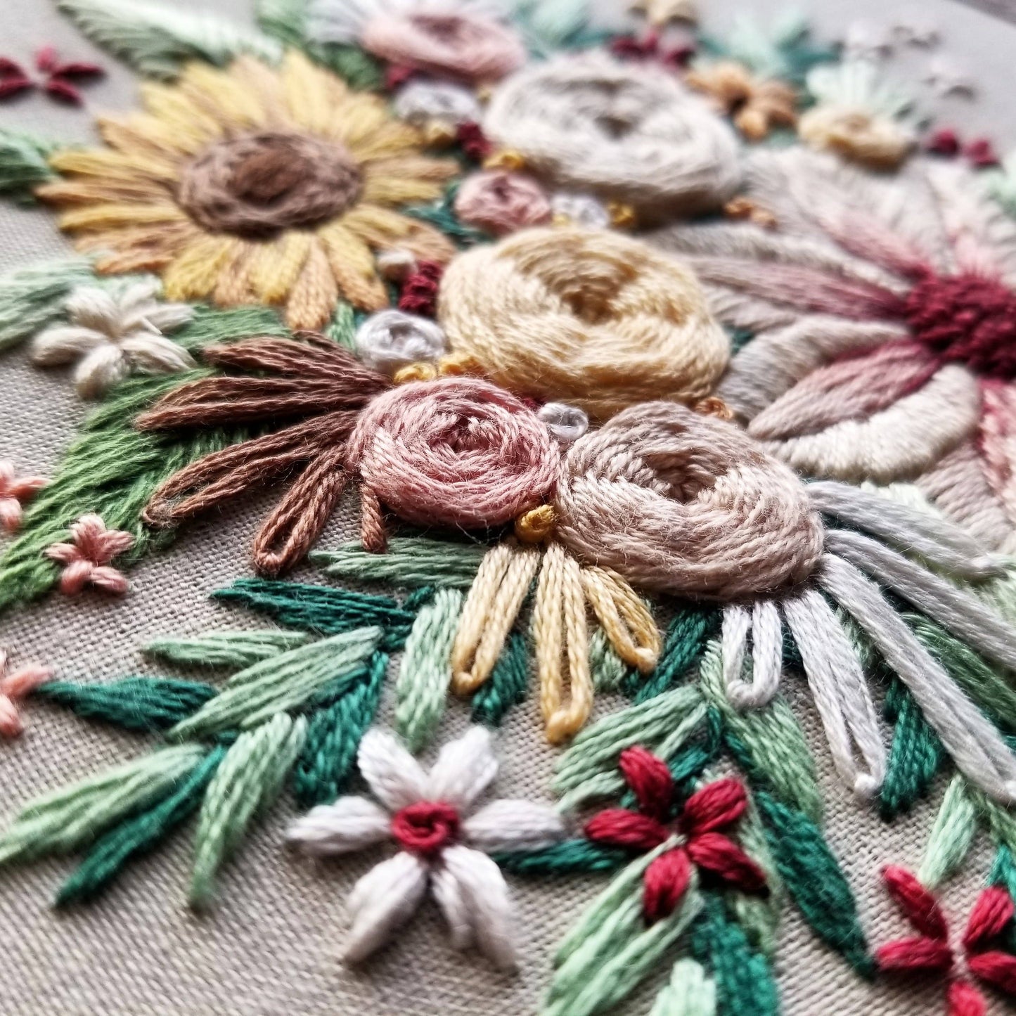 Floral Harvest - Embroidery Kit