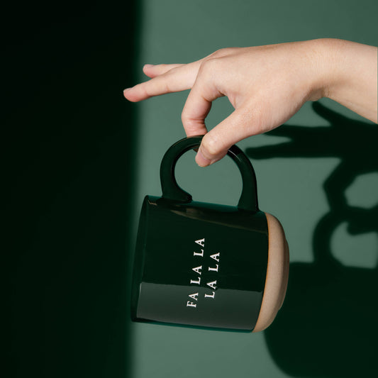 Fa La La - Stoneware Coffee Mug