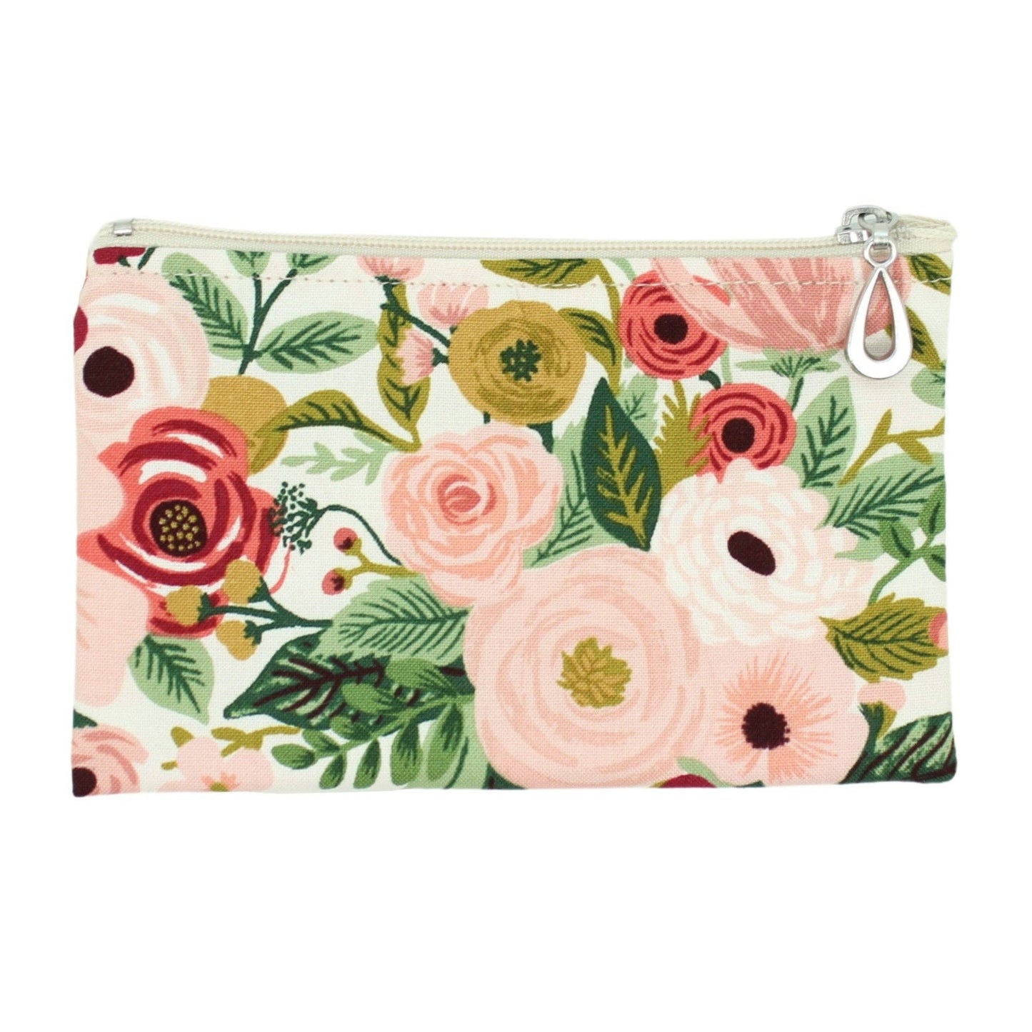 Cotton Coin Purse | Small Zip Pouch