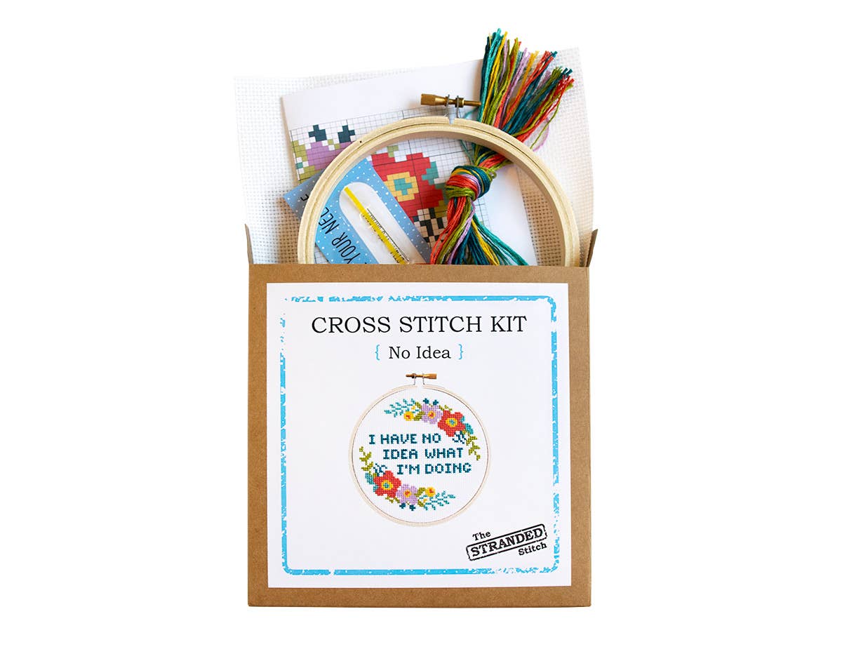 No Idea Cross Stitch Kit