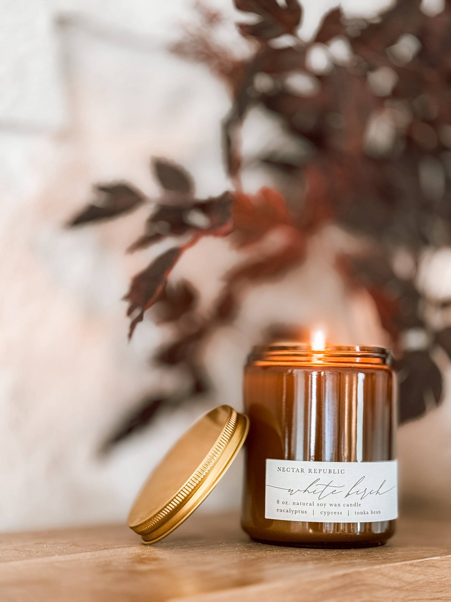 White Birch : Tin Soy Candle