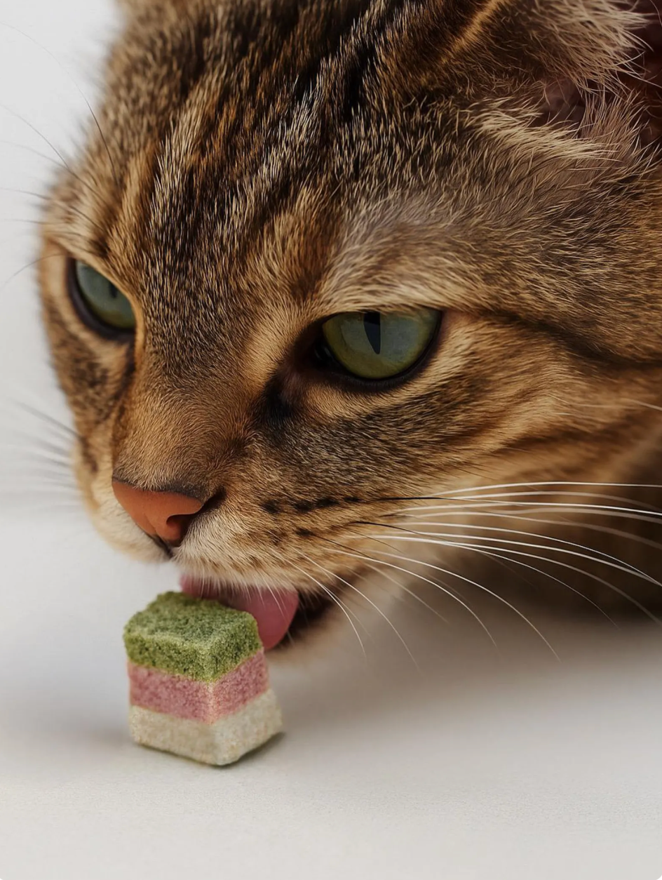 Freeze Dried Chicken Cake Cube Treats for Cats & Dogs 50g