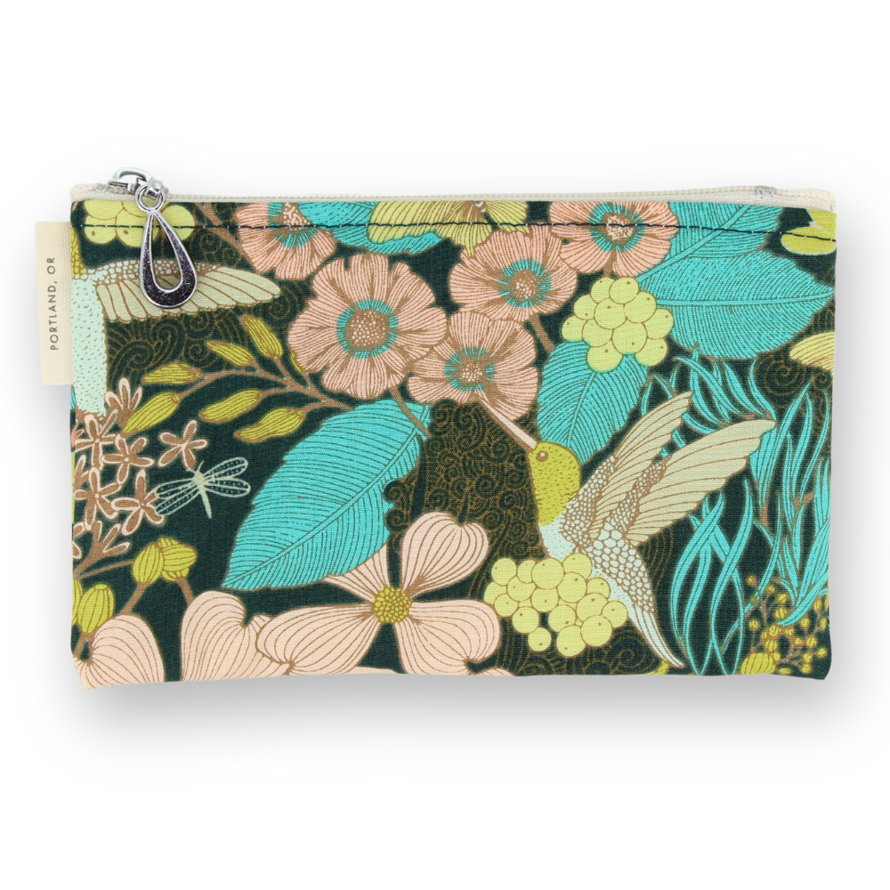 The Coin Purse | Small Zip Pouch | Cotton