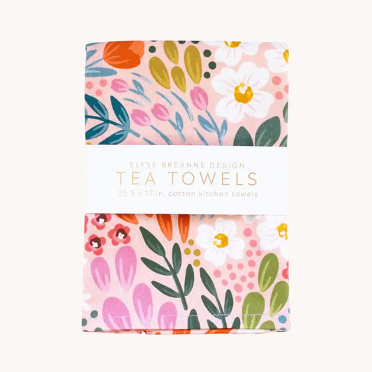 Pack of 2 Summer Meadows Tea Towels