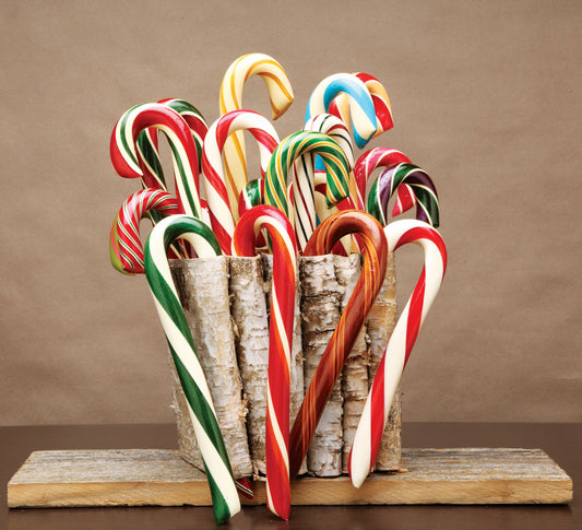 Hand-Spun Jumbo Candy Cane