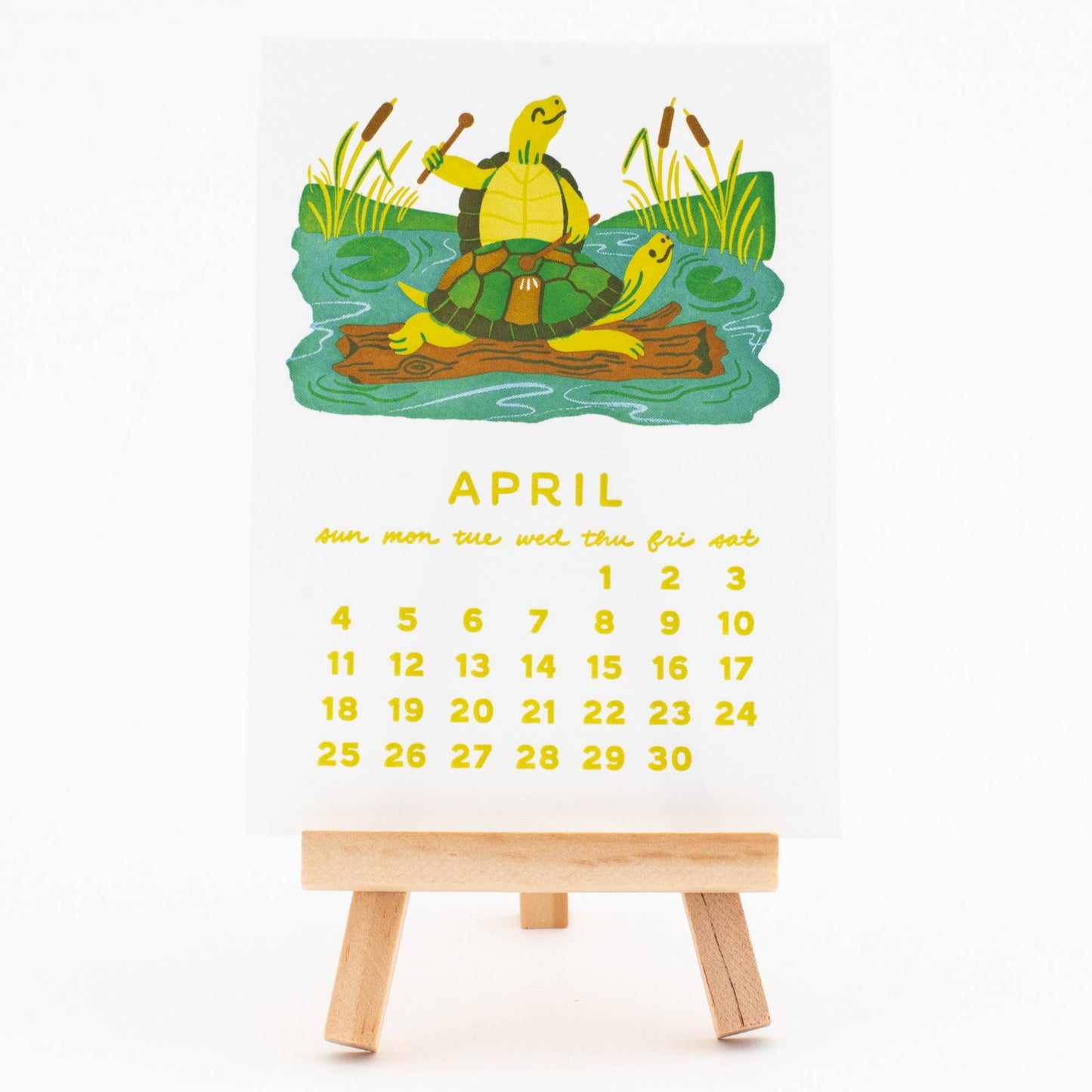2027 Makin' Music Letterpress Desk Calendar