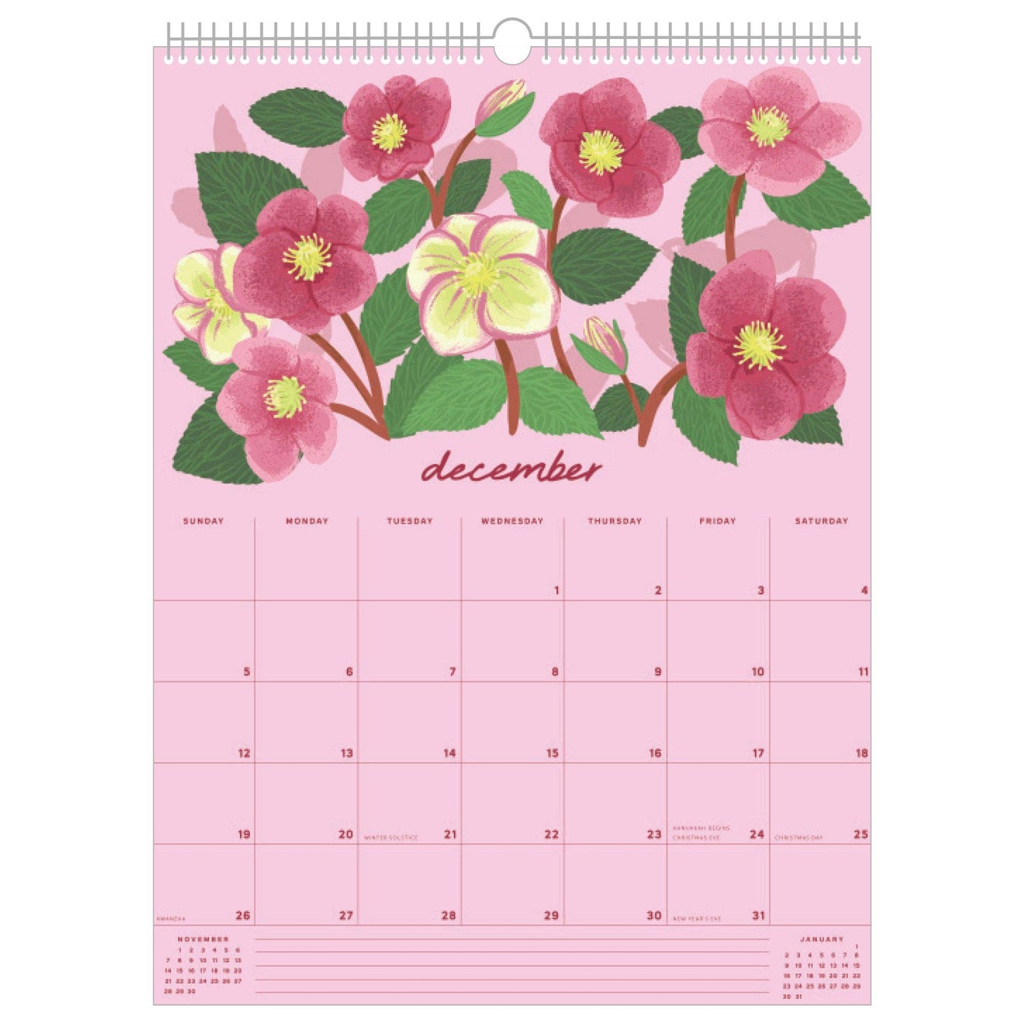 2027 Walk in the Garden Wall Calendar
