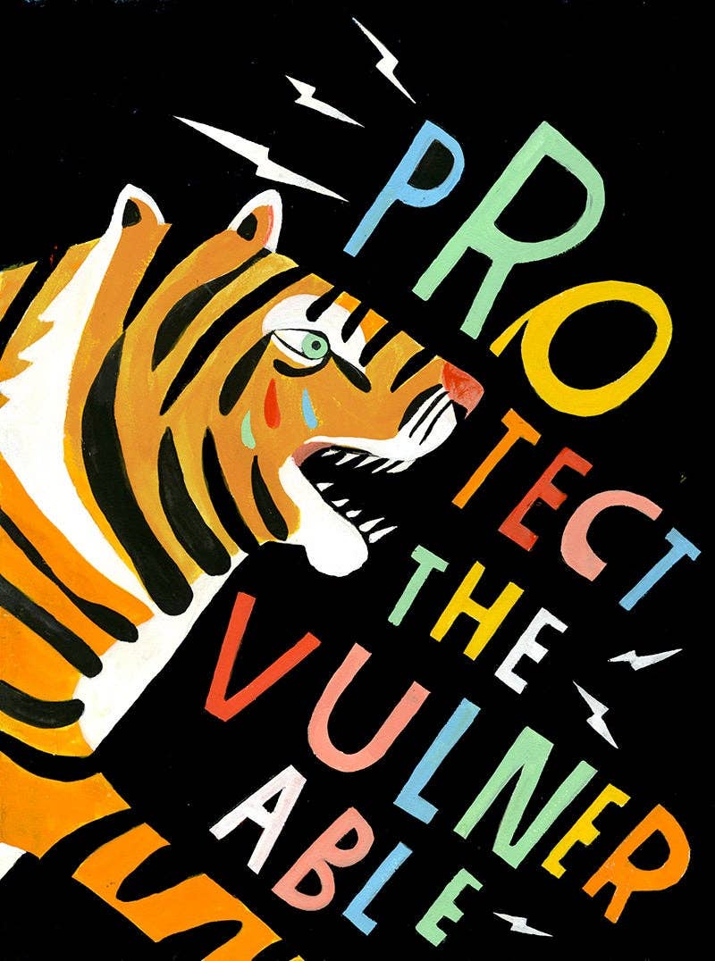 Protect the Vulnerable - Art Print