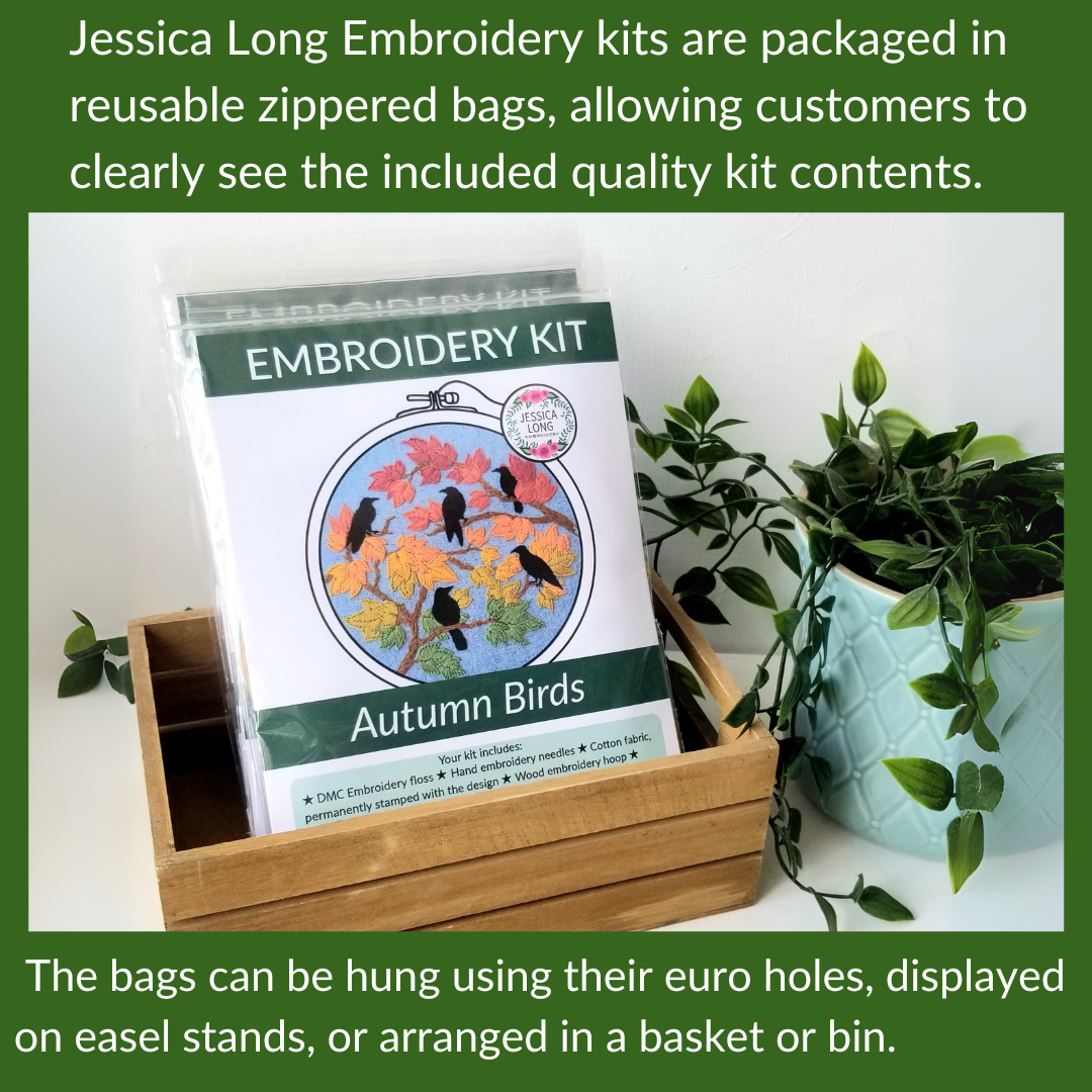 Wildflower Sampler - Embroidery Kit