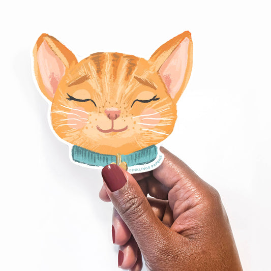 Vinyl Sticker - Ginger Cat