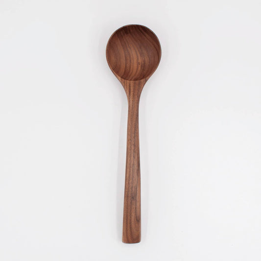 13" Walnut Wood Ladle - Kitchen Cooking Serving Utensil