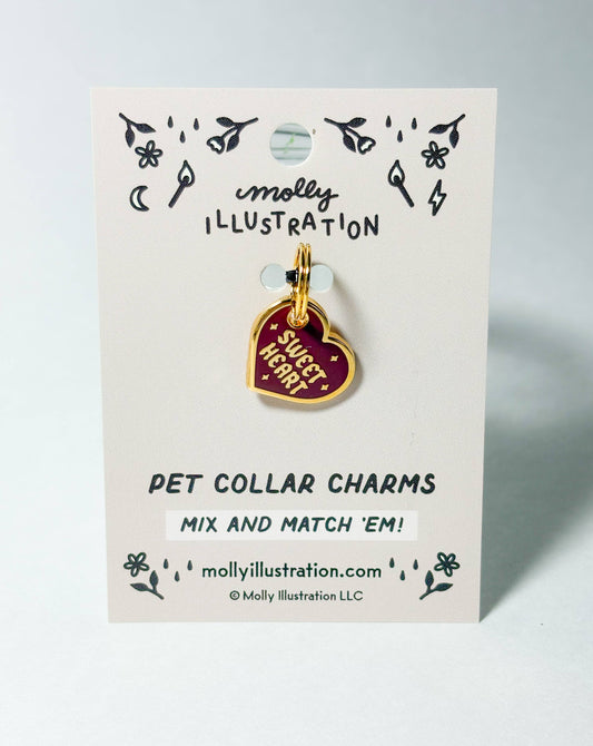 Sweetheart - Pet Collar Charm