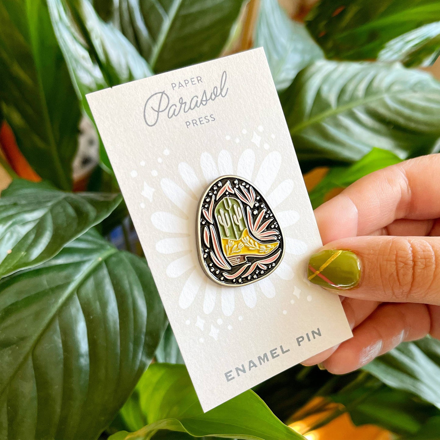 Baja Boot Enamel Pin