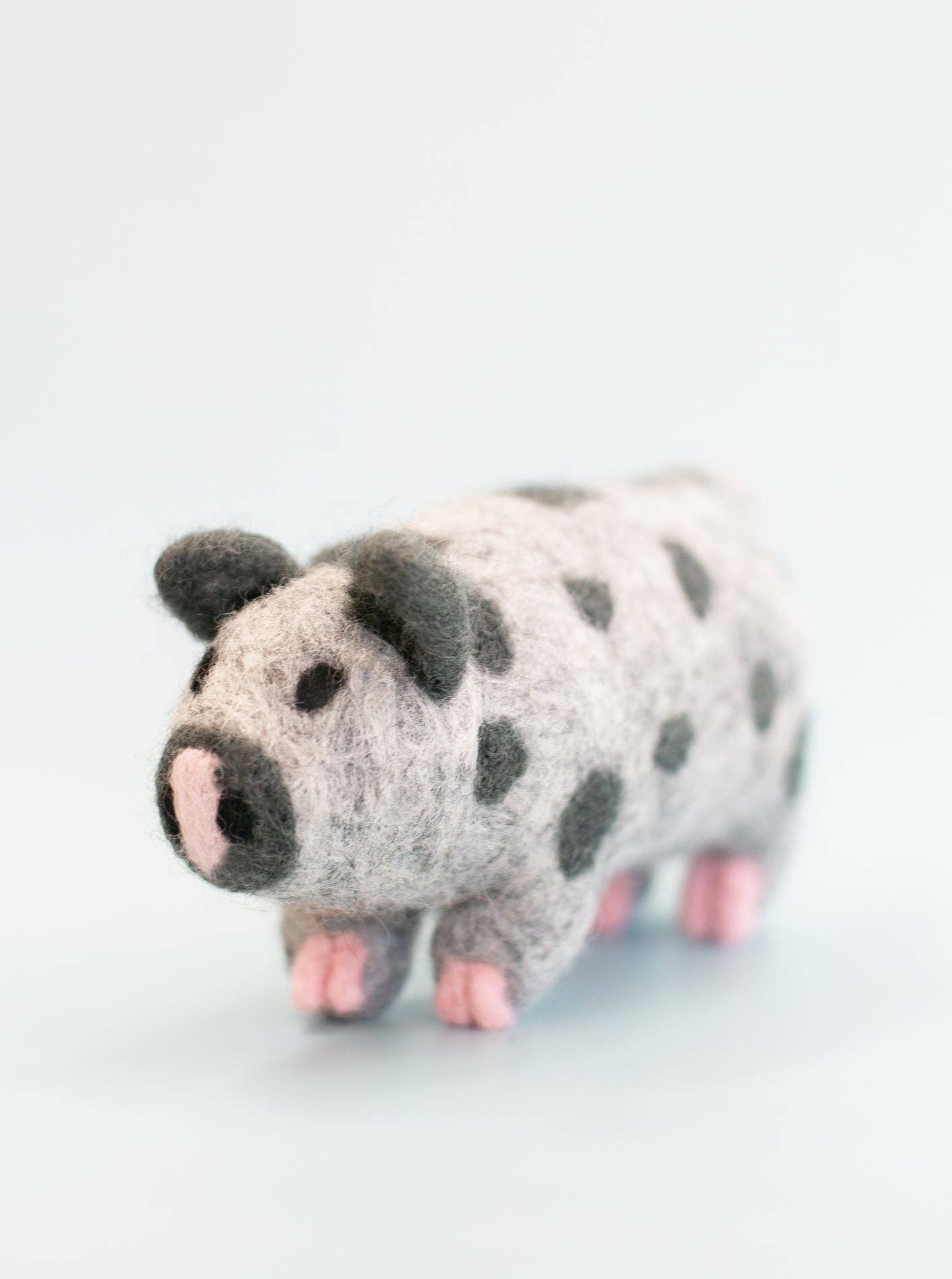 OCHO THE PIG Wool Dog & Cat Toy