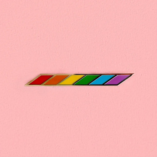 Pride Bar Enamel Pin
