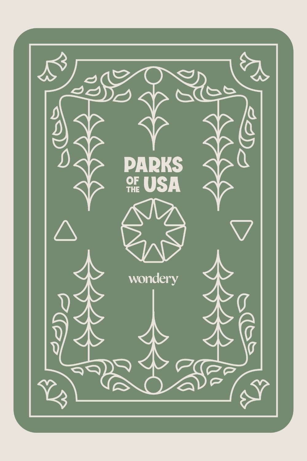 Parks of the USA Playing Cards