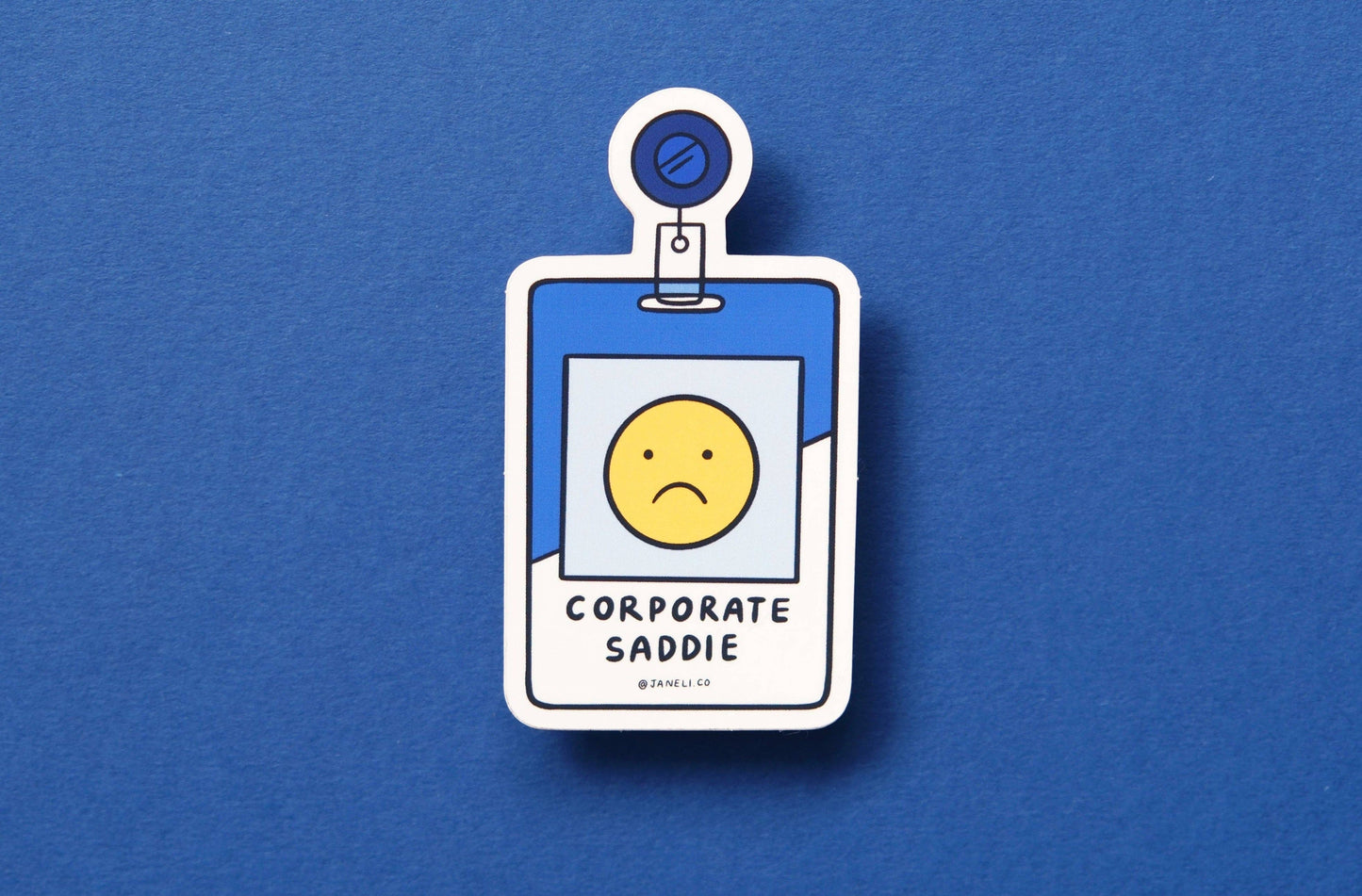 Corporate Saddie Sticker