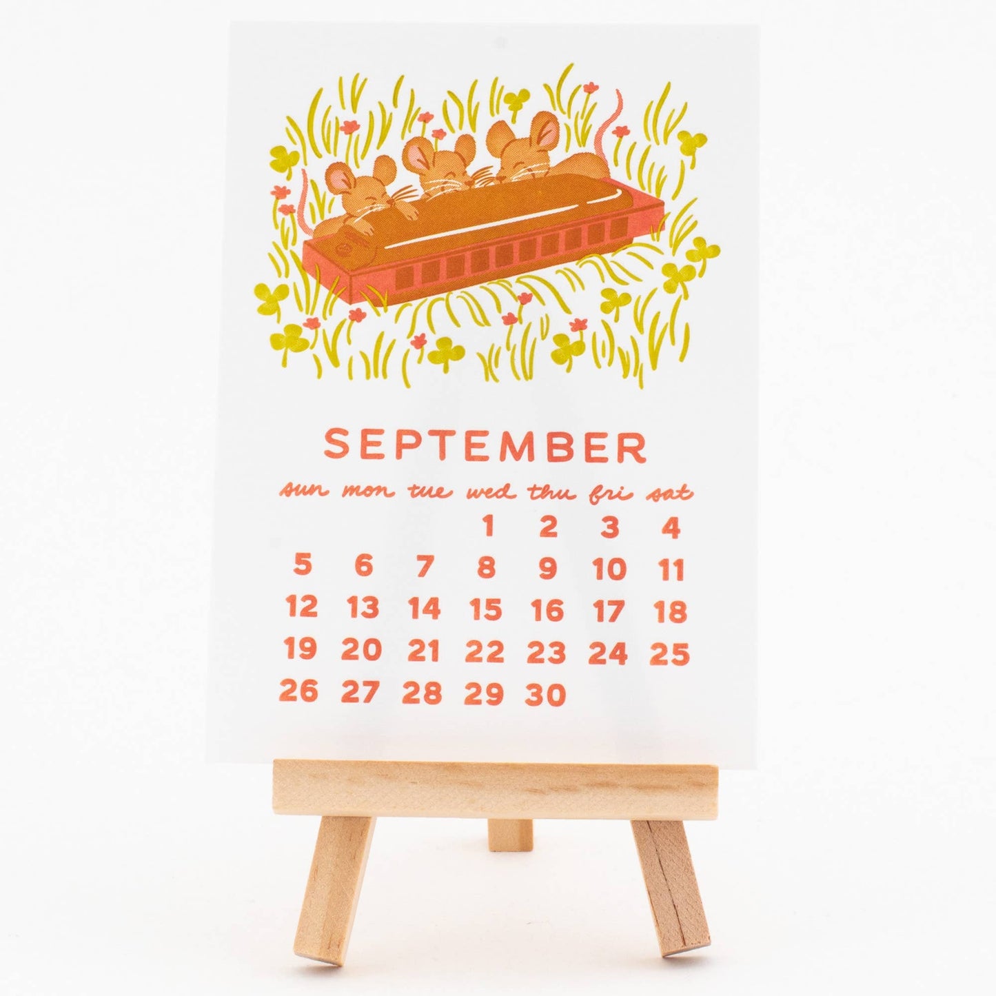 2027 Makin' Music Letterpress Desk Calendar