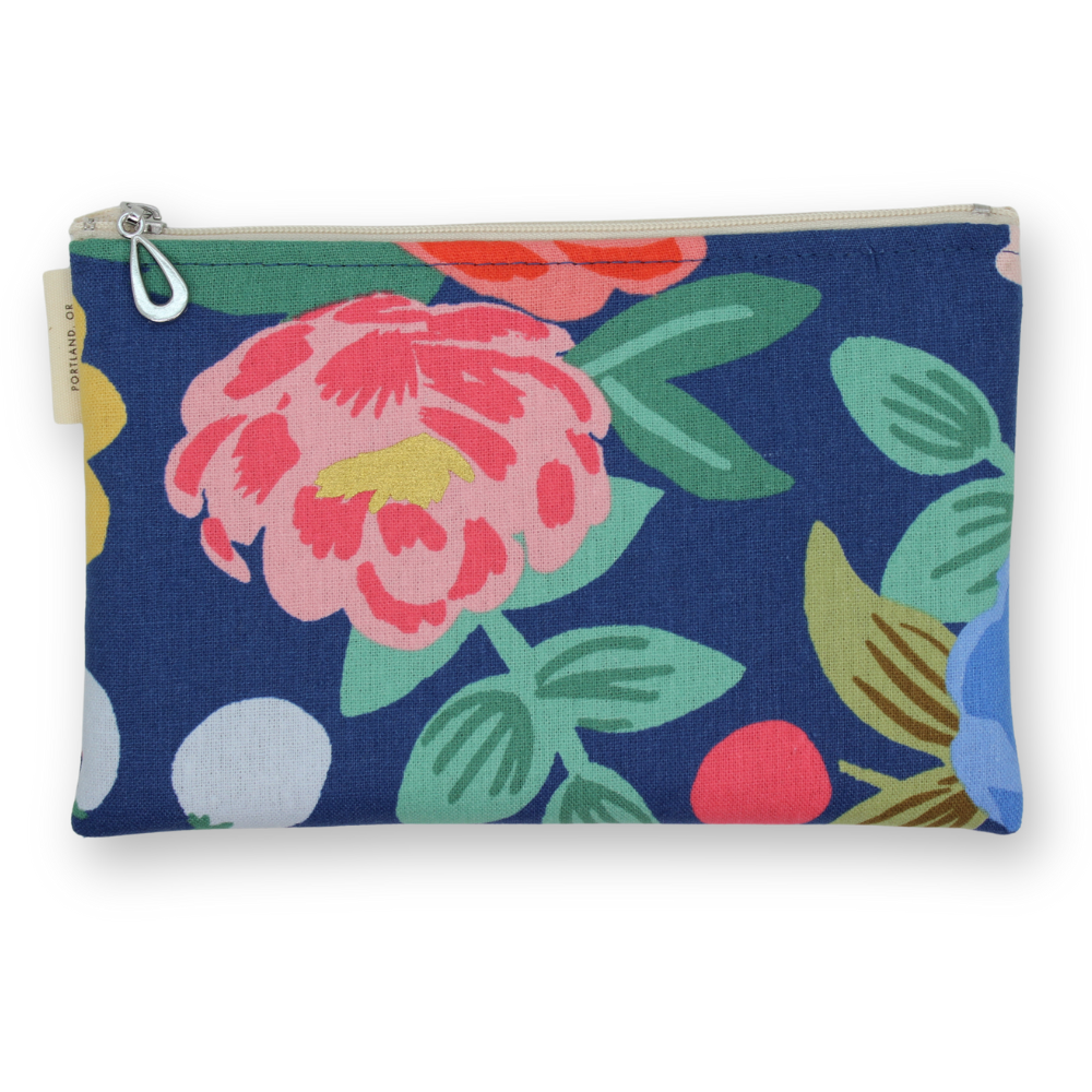 Canvas Wallet - Medium Zip Pouch