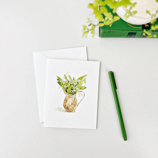 Lily of the Valley - Flower notecard
