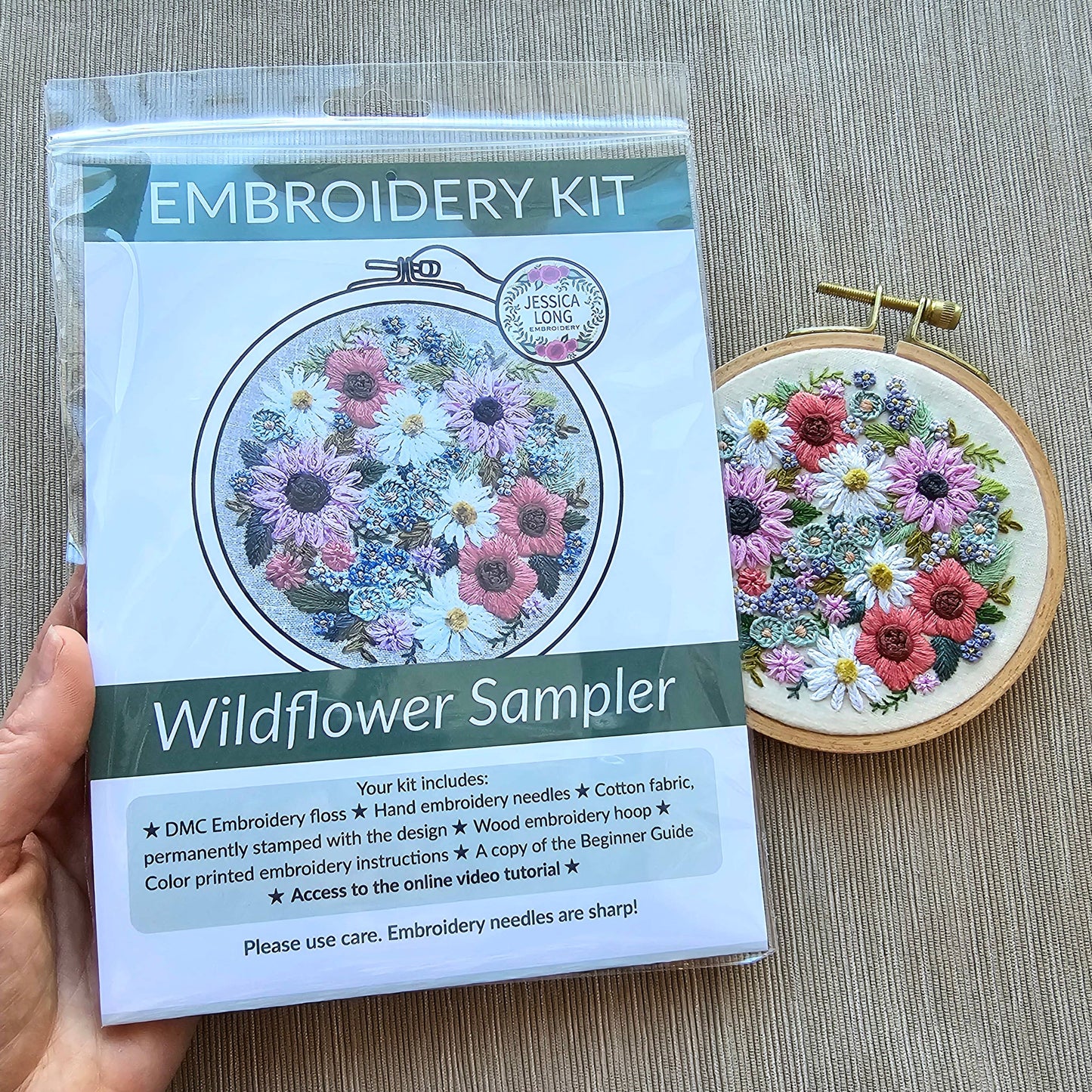 Wildflower Sampler - Embroidery Kit