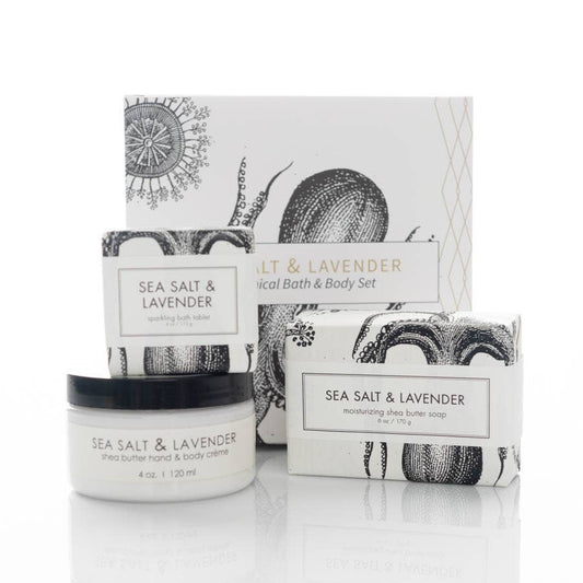 Sea Salt & Lavender - Botanical Gift Set
