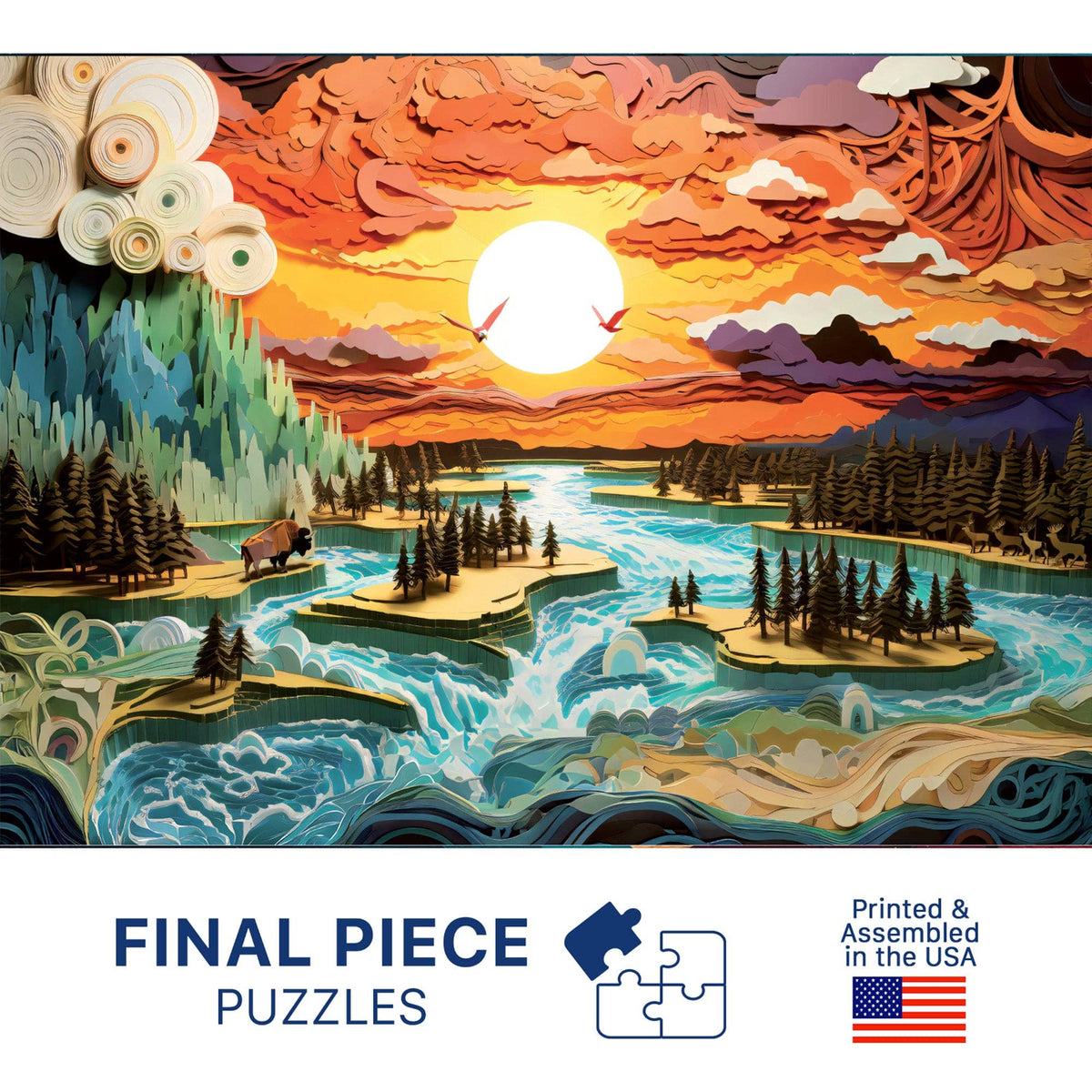 No. 18 - Big Sky Country - 1000 Piece