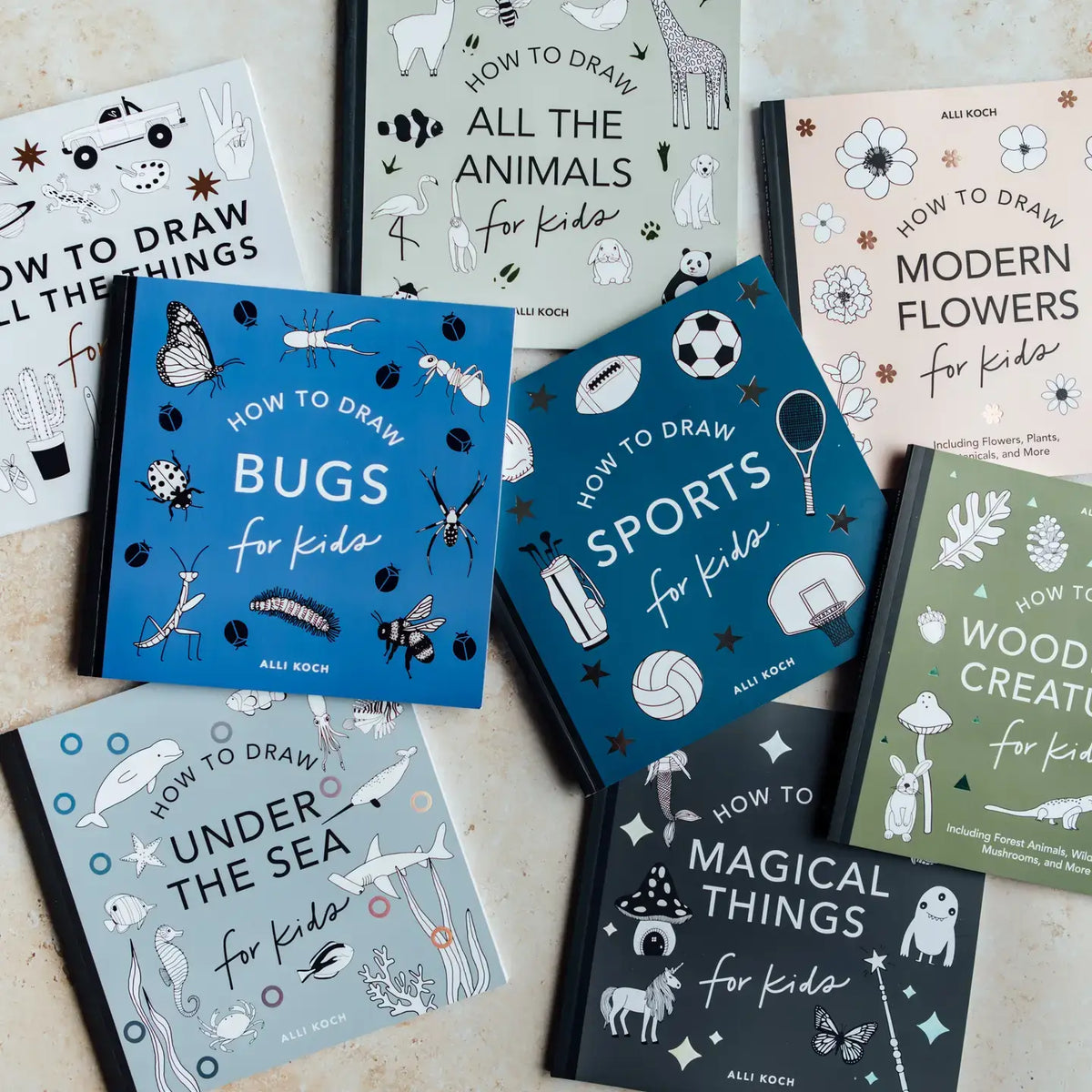 All the Things: A How to Draw Stocking Stuffer Book for Kids
