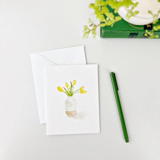 Tulip - Flower notecard