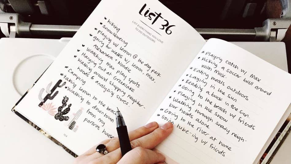 The 52 Lists Project: A Guided Journal (Self Care)