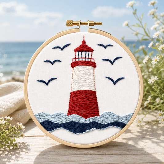 Lighthouse & Seagull