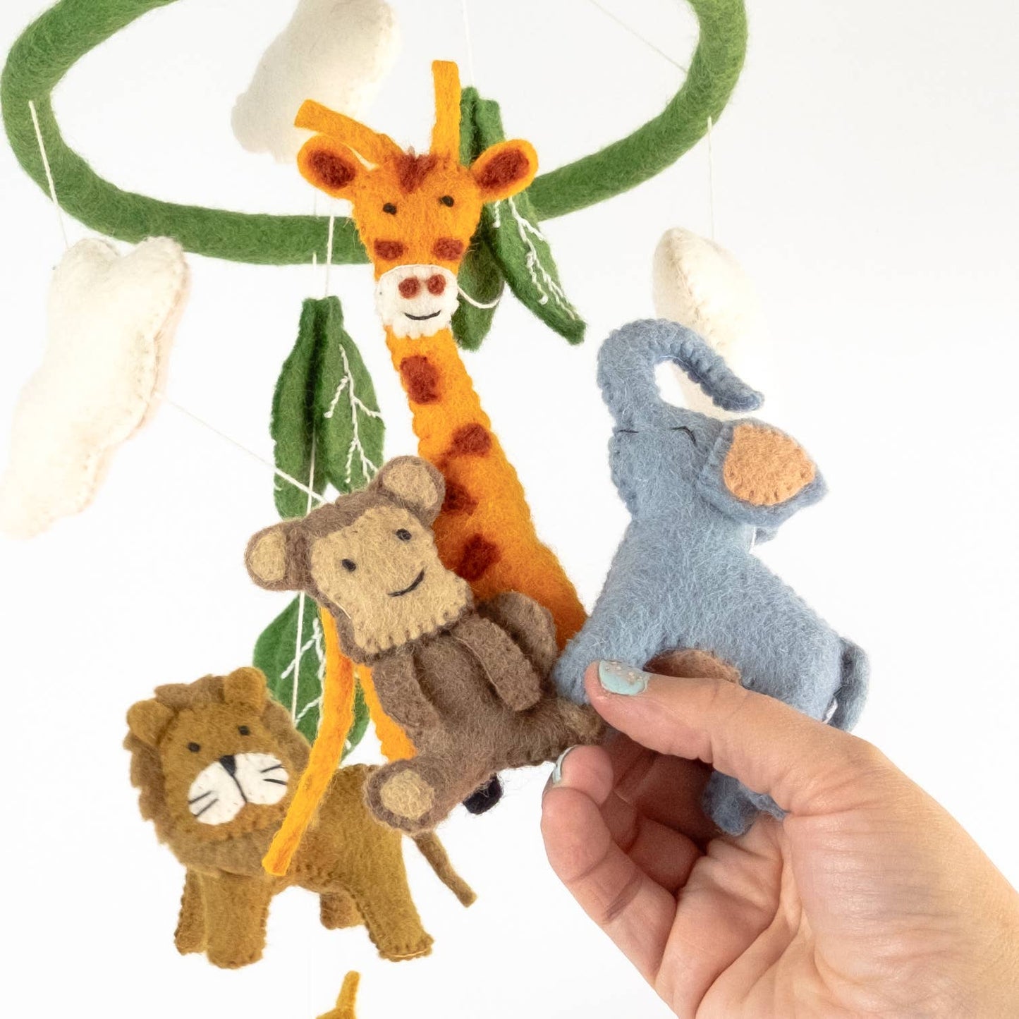 Baby Mobile - Nursery Décor - Baby Jungle Animal