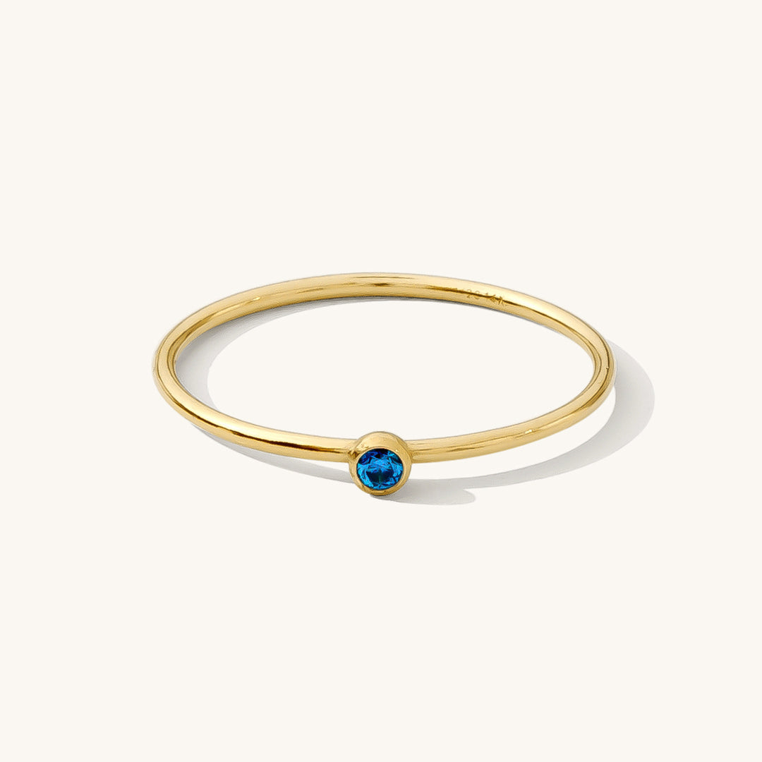 Birthstone Stacking Ring