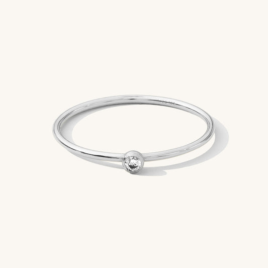 Solitaire Stacking Ring (Small)