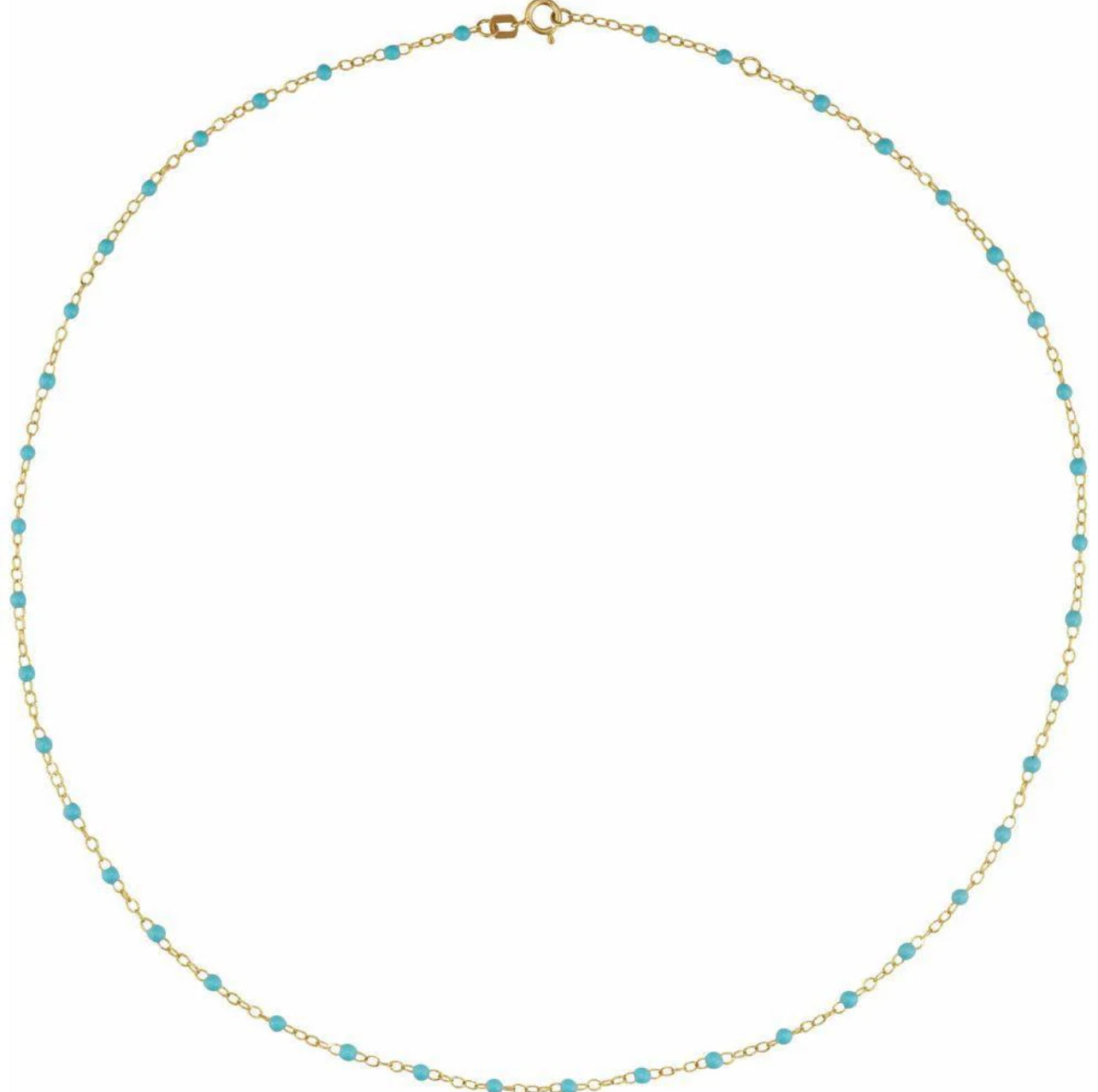 Enamel Necklace