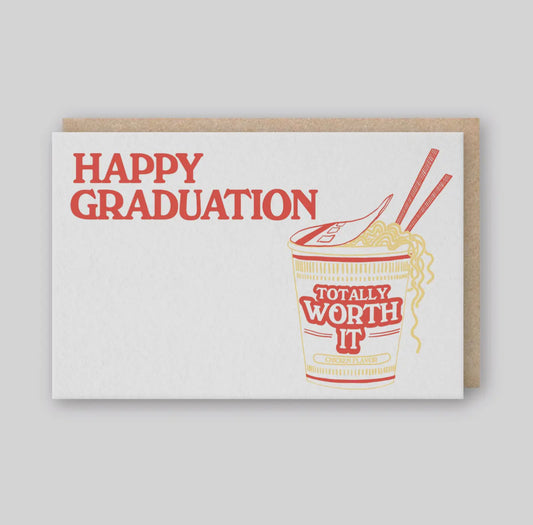 Happy Graduation Ramen Greeting Card