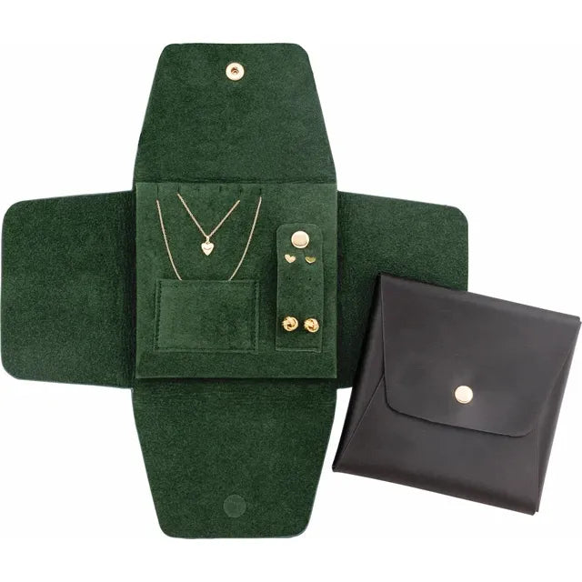 Leatherette Jewelry Travel Case