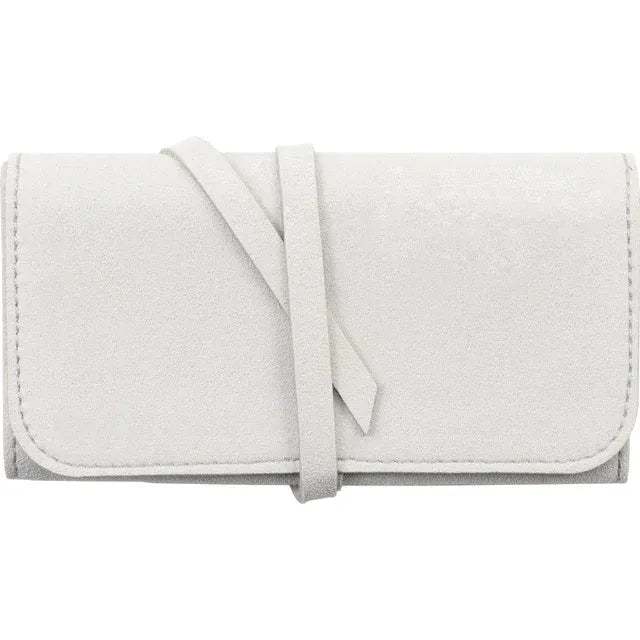 Suede Jewelry Travel Case