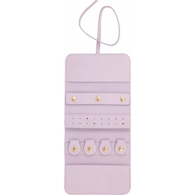 Suede Jewelry Travel Case