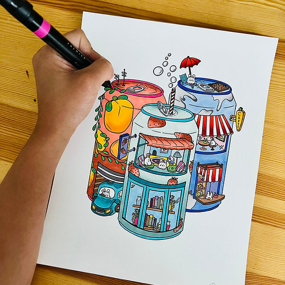 Coloring Books by Sunshine Creative
