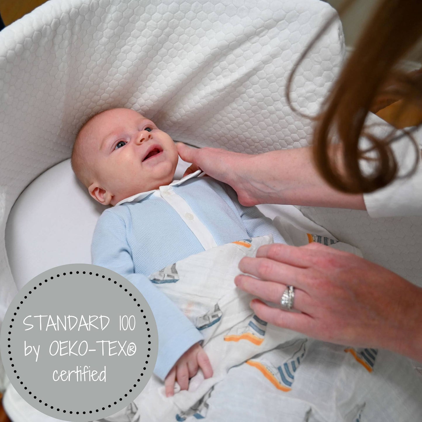 Muslin Swaddling Blanket - Sailing