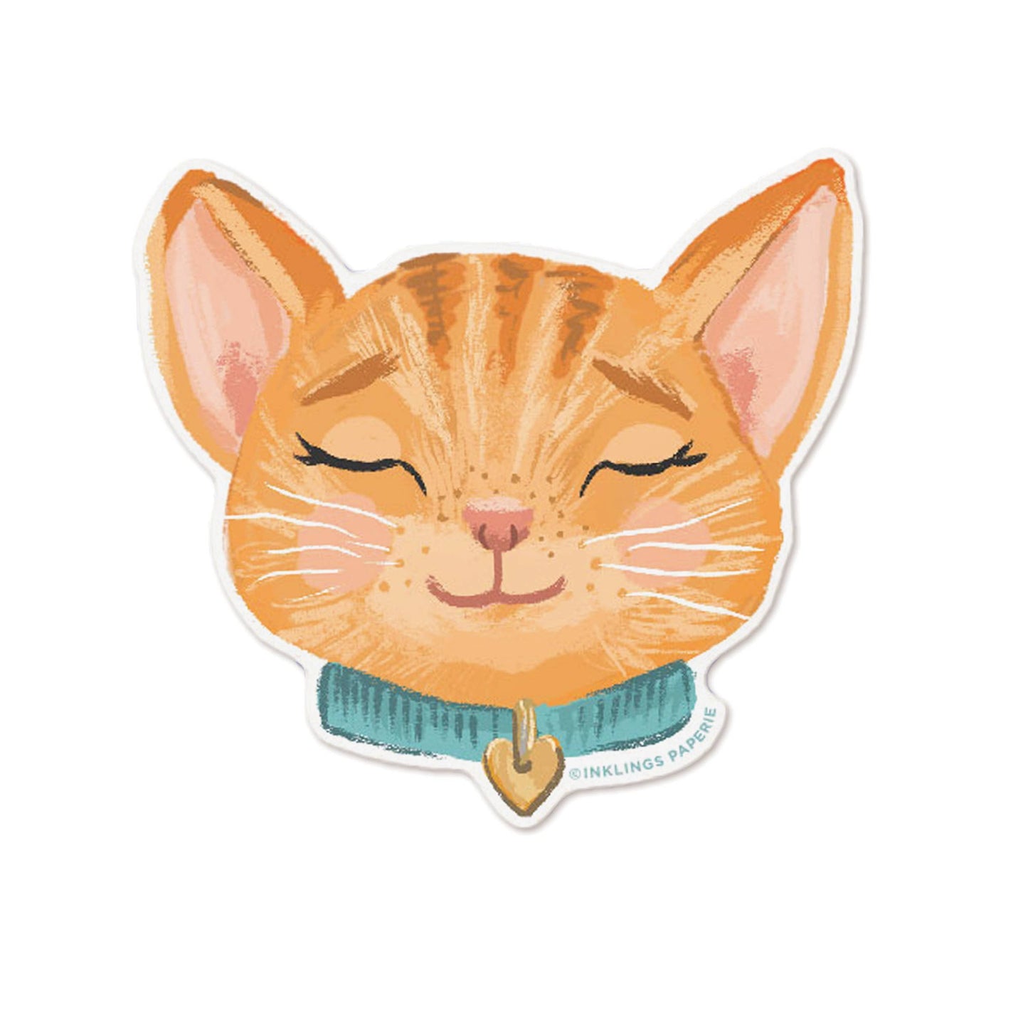 Vinyl Sticker - Ginger Cat