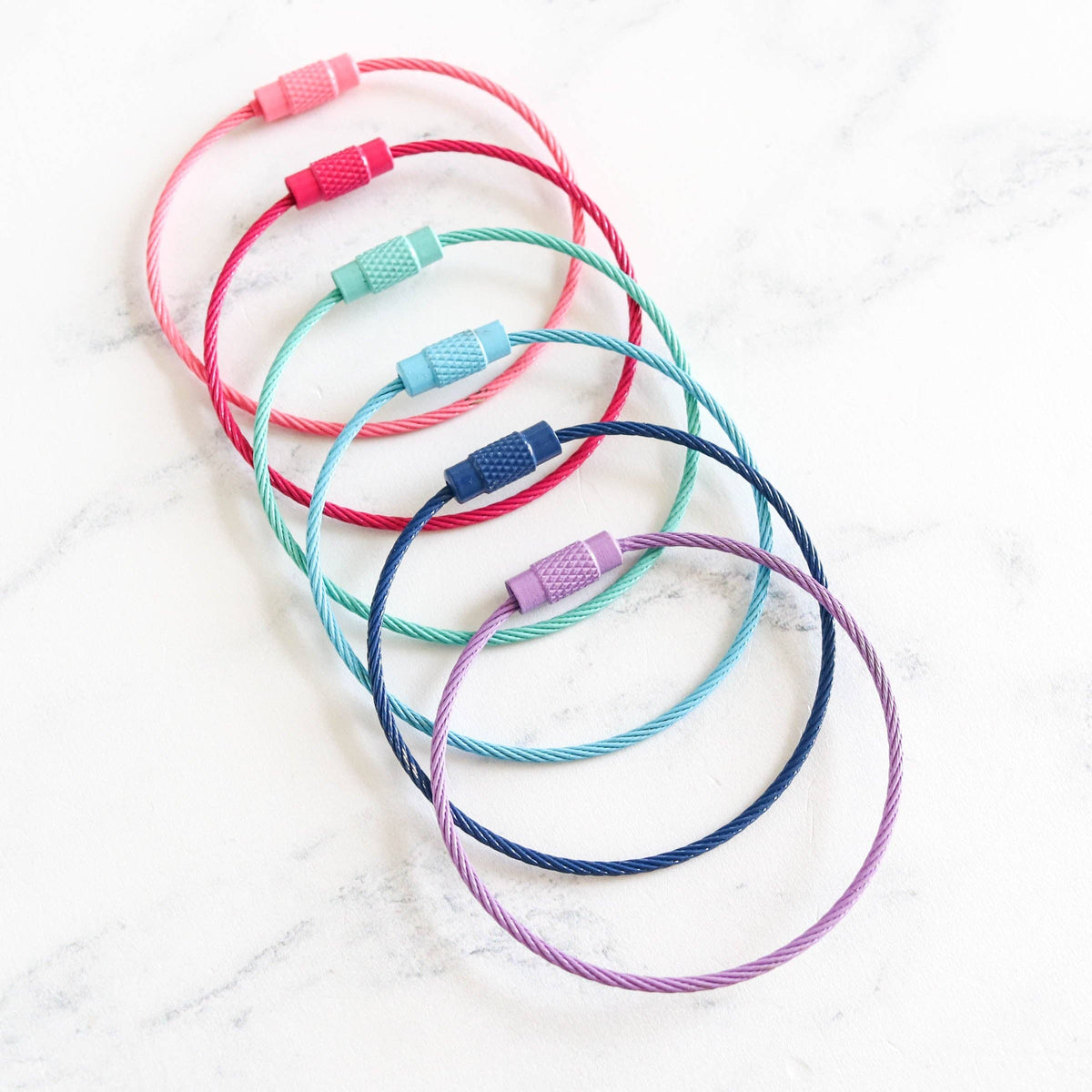 Twist Lock Floss Bobbin Thread Rings