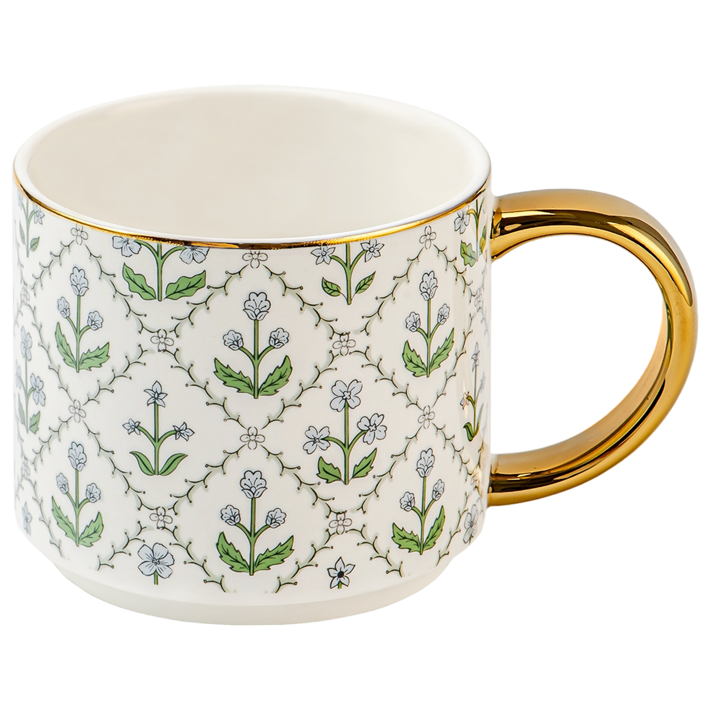 Floral Quilt - Coffee Mug